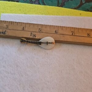 Vintage Mother A pearl Brooch